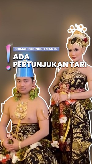 Video: Ngunduh Mantu Aksa Uyun-Yosika, Ada Ganjar Pranowo Jadi Tamu