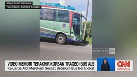 VIDEO: Video Perjalanan Jadi Memori Terakhir Korban Tragedi Bus ALS