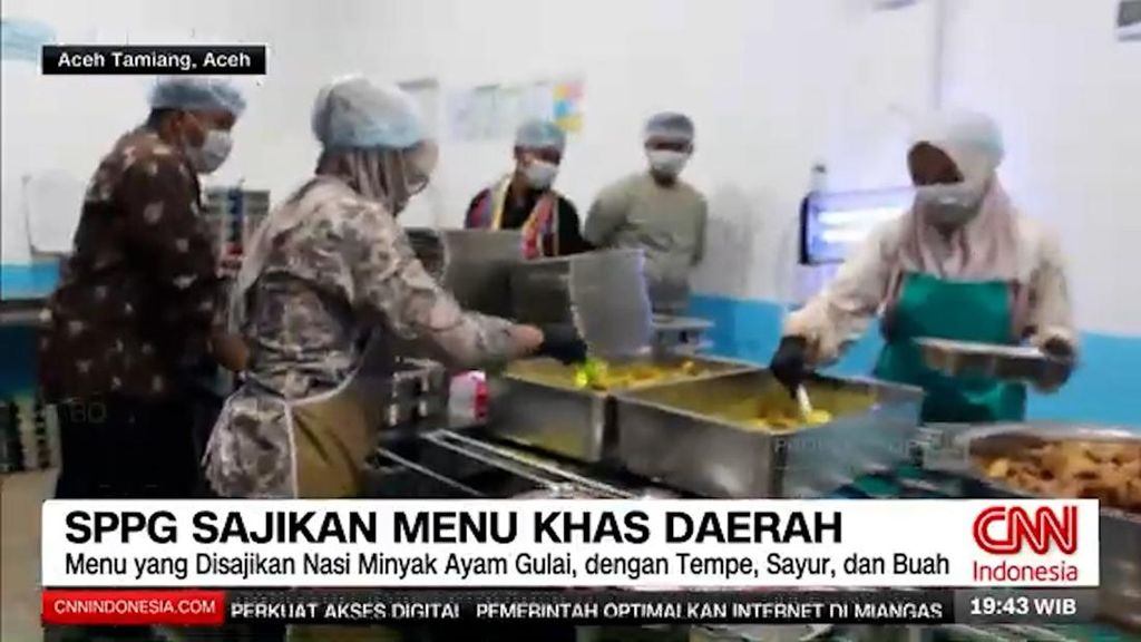 VIDEO: SPPG Sajikan Menu Khas Aceh Tamiang Untuk Penerima Manfaat