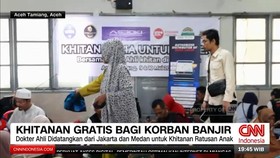 VIDEO: Khitanan Gratis Digelar Untuk Korban Banjir dan Anak Dhuafa