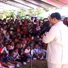 Prabowo Sapa Warga saat Kunjungan Kerja ke Miangas Kepulauan Talaud