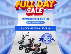 Beli Sepeda Listrik Bisa Hemat di Transmart Full Day Sale