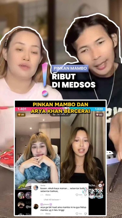 Video: 3 Sensasi Rumah Tangga Arya Khan-Pinkan Mambo, Ngaku Sudah Cerai