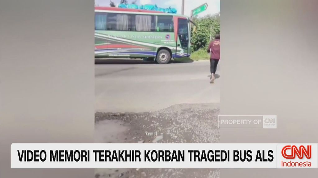 VIDEO: Video Memori Terakhir Korban Tragedi Bus ALS