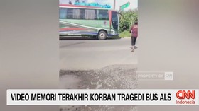VIDEO: Video Memori Terakhir Korban Tragedi Bus ALS