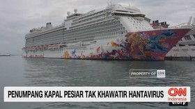 VIDEO: Penumpang Kapal Pesiar Tak Khawatir Hantavirus