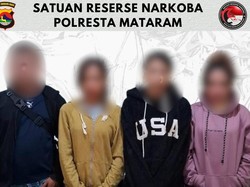 3 Perempuan Pengedar Sabu di Mataram Ditangkap Polisi, Dua Residivis