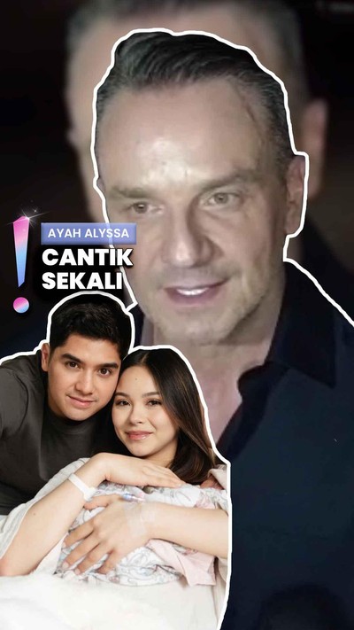 Video: Ayah Ungkap Wajah Sang Cucu Perpaduan Alyssa-Al Ghazali