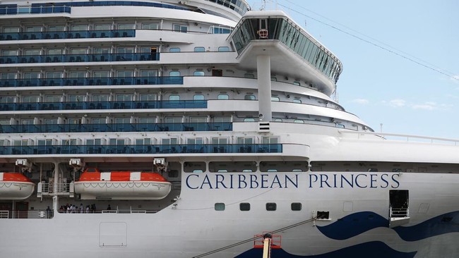 Sebanyak 115 penumpang dan kru kapal pesiar Caribbean Princess dilaporkan jatuh sakit setelah terinfeksi norovirus.