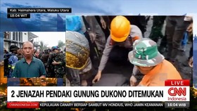 VIDEO: Tiga Korban Erupsi Gunung Dukono Ditemukan
