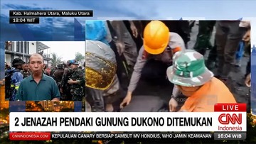VIDEO: Tiga Korban Erupsi Gunung Dukono Ditemukan