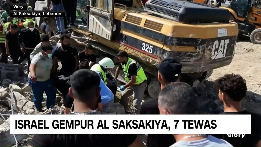VIDEO: Israel Gempur Al Saksakiya, Tujuh Orang Tewas
