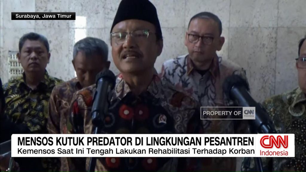 VIDEO: Mensos Kecam Dugaan Predator Anak di Lingkungan Pesantren