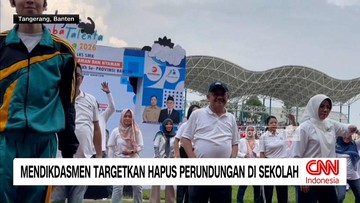 VIDEO: Mendikdasmen Targetkan Sekolah Bebas Perundungan