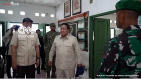Momen Prabowo Mendadak Temui Prajurit TNI di Pos Terluar Miangas