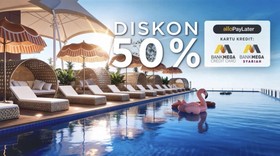 Sensasi Pantai Pasir Australia di Rooftop Trans Luxury Hotel Surabaya