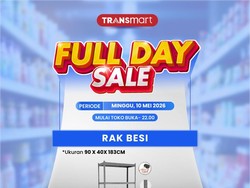 Rak Besi Banting Harga di Transmart Full Day Sale, Serbu!