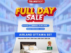 Cuma di Transmart Full Day Sale, Beli Tempat Tidur Diskon Jumbo