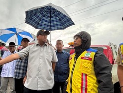 Andre Rosiade Tinjau Pembangunan Jalan Malalak Sumbar Bareng Kepala BPJN Sumbar