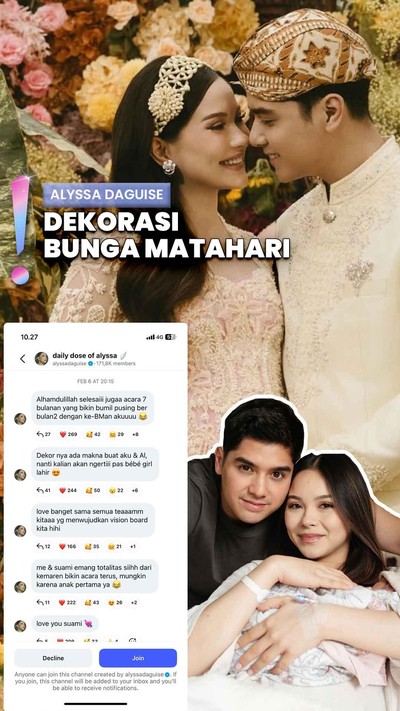 Video: Alyssa Daguise Sudah Spill Arti Nama Soleil saat Siraman 7 Bulan
