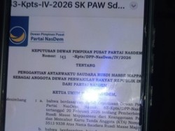 Beredar Surat DPP NasDem Tetapkan Hayarna Hakim Jadi PAW Rusdi Masse di DPR
