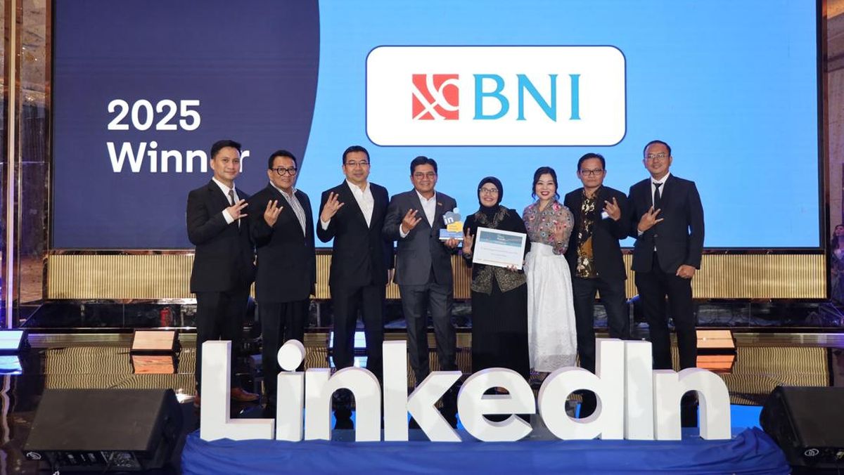 BNI Raih Penghargaan Pelopor Talent Insights LinkedIn Awards 2026