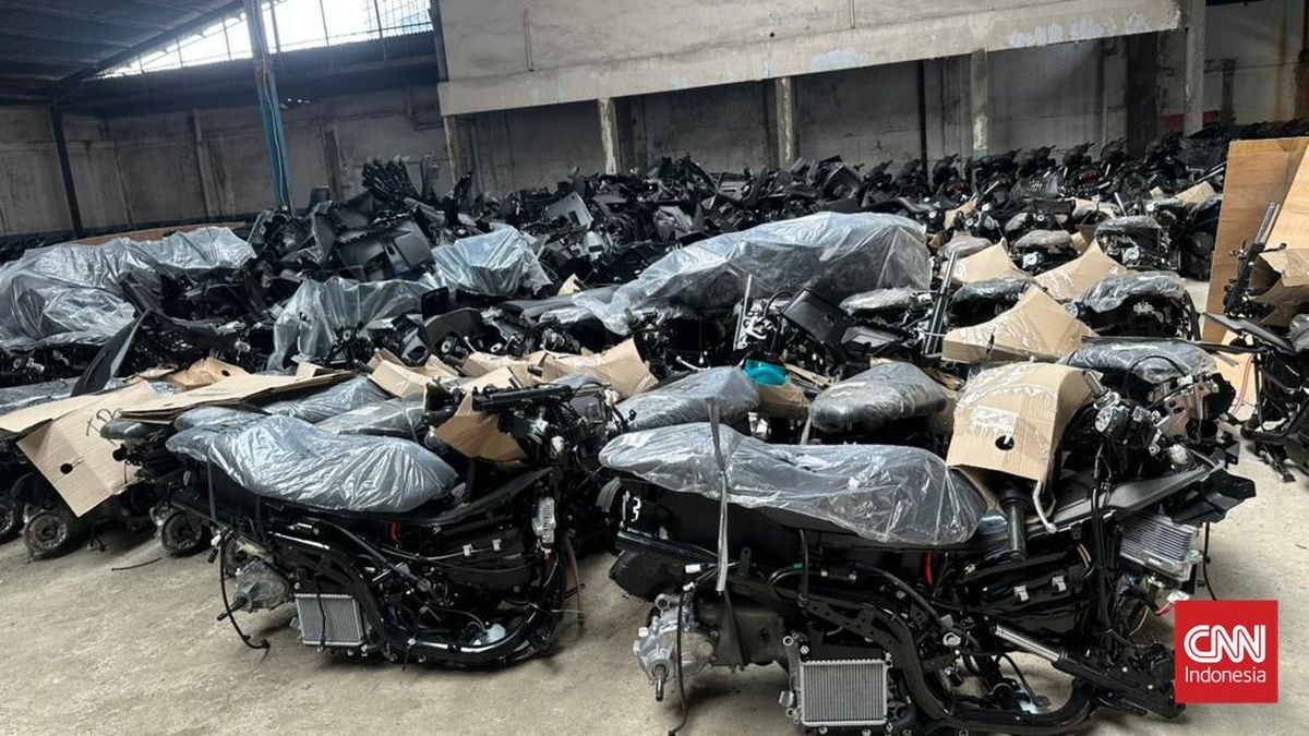 Fakta-fakta Ribuan Motor Hasil Kejahatan Dijual ke Tahiti dan Togo