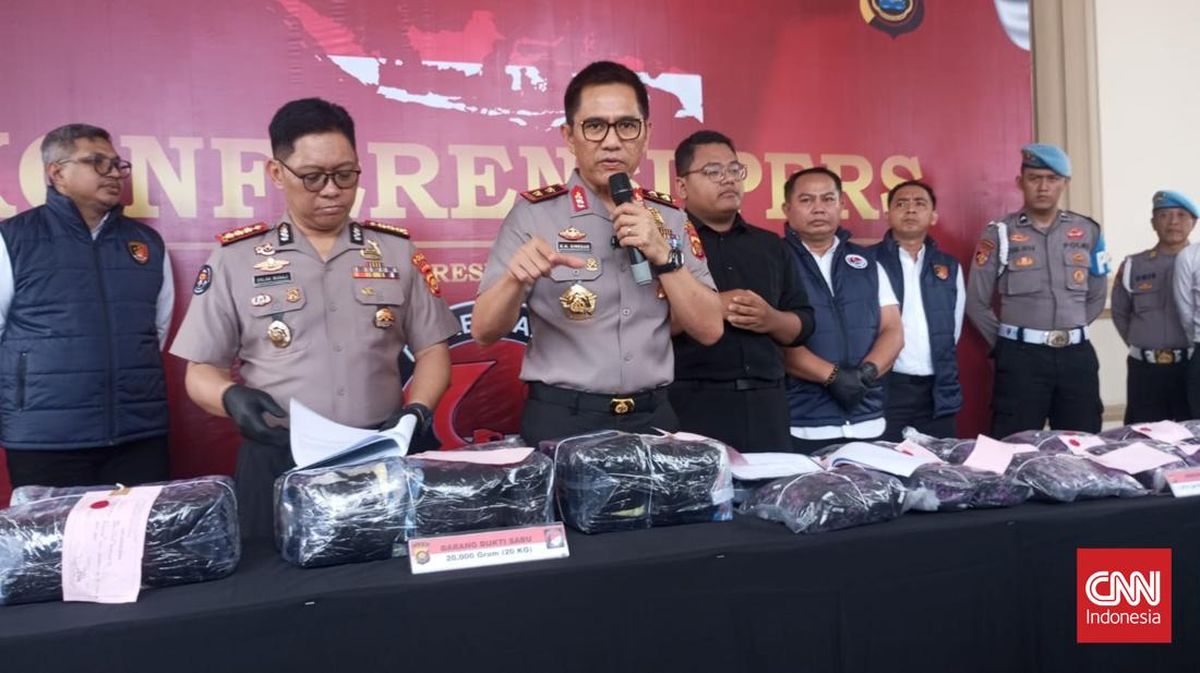 Polisi Bongkar Jaringan Narkoba Pekanbaru-Palembang, Sita Rp2,5 Miliar