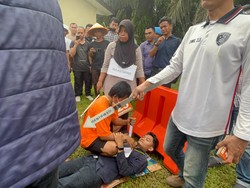 Rekonstruksi Pembunuhan Tetangga di Jambi Alot, Banyak Beda Keterangan