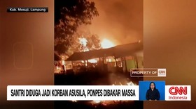 VIDEO: Santri Diduga Jadi Korban Asusila, Ponpes Dibakar Massa