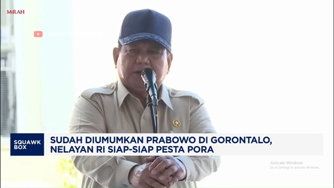 Video: Diumumkan Prabowo di Gorontalo, Nelayan RI Siap-Siap Pesta Pora