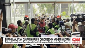 VIDEO: Sidang Dugaan Korupsi Chromebook Nadiem Makarim Kembali Digelar
