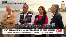 VIDEO: WHO Rekomendasi Masa Karantina Selama 42 Hari