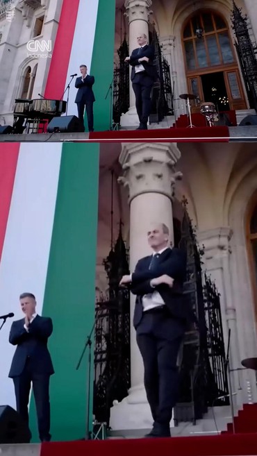 Calon Menteri Hungaria Joget Energik di Pesta Pelantikan PM Baru