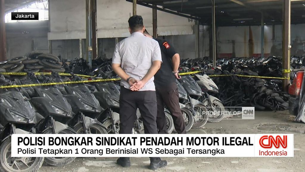 VIDEO: Polisi Bongkar Sindikat Penadah Motor Ilegal