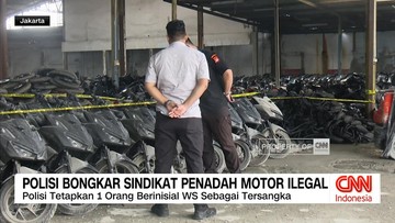 VIDEO: Polisi Bongkar Sindikat Penadah Motor Ilegal