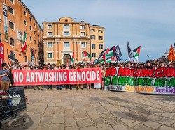 Venice Biennale 2026 Diwarnai Demontrasi Paviliun Rusia-Israel