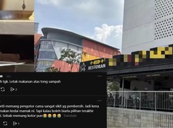 Jorok! Warung Makan Ini Ketahuan Taruh Ayam di Atas Tempat Sampah