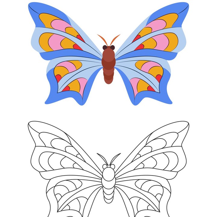 <p>Kupu-kupu termasuk dalam kelompok serangga, Bunda. Hewan ini juga tergolong invertebrata atau tidak bertulang belakang, serta mengalami metamorfosis sempurna. Si Kecil bisa menggambar dan mewarnai hewan ini sesuai gambar berikut, ya. (Foto: Getty Images/Aikaterini Efstathiadi)</p>