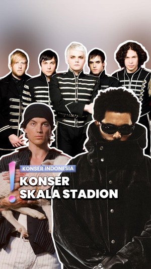 Video: Jadwal 5 Konser Band Internasional di Jakarta, Ada The Weeknd