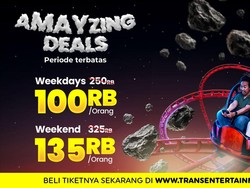 Saatnya Main Seru di Long Weekend! Trans Studio Cibubur Promo Rp 100 Ribuan
