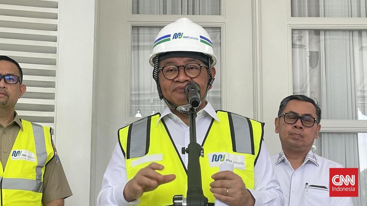 Dampingi Gibran, Pramono Tinjau Proyek MRT Bundaran HI-Kota Tua