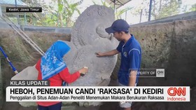 VIDEO: Heboh, Penemuan Candi 'Raksasa' di Kediri