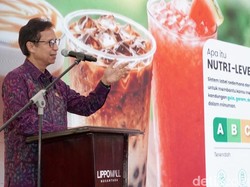 Penampakan Menu dengan Nutri Level, Brown Sugar Boba Cs Masuk Level D
