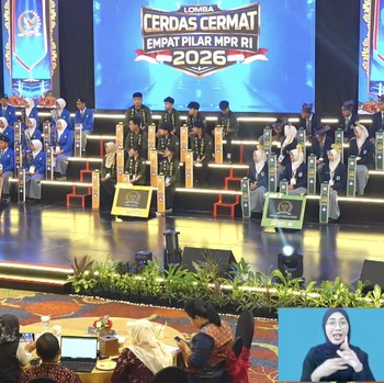 Viral Momen Siswi Berani Speak Up di Lomba Cerdas Cermat Empat Pilar MPR RI, Tuai Dukungan