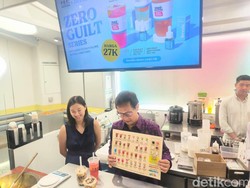 Video Kemenkes Sosialisasi Label Nutri-Level pada Minuman Kekinian di Mal