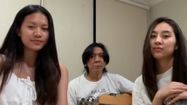 Potret Mezzaluna Dan Talullah, Dua Putri Cantik Bimbim Slank Yang Kini Telah Dewasa