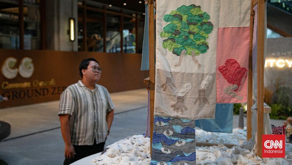 FOTO: Pameran Artcycle Earthform, dari Sampah Jadi Karya Seni