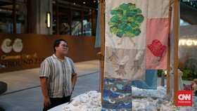FOTO: Pameran Artcycle Earthform, dari Sampah Jadi Karya Seni