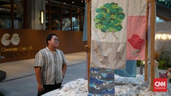 FOTO: Pameran Artcycle Earthform, dari Sampah Jadi Karya Seni